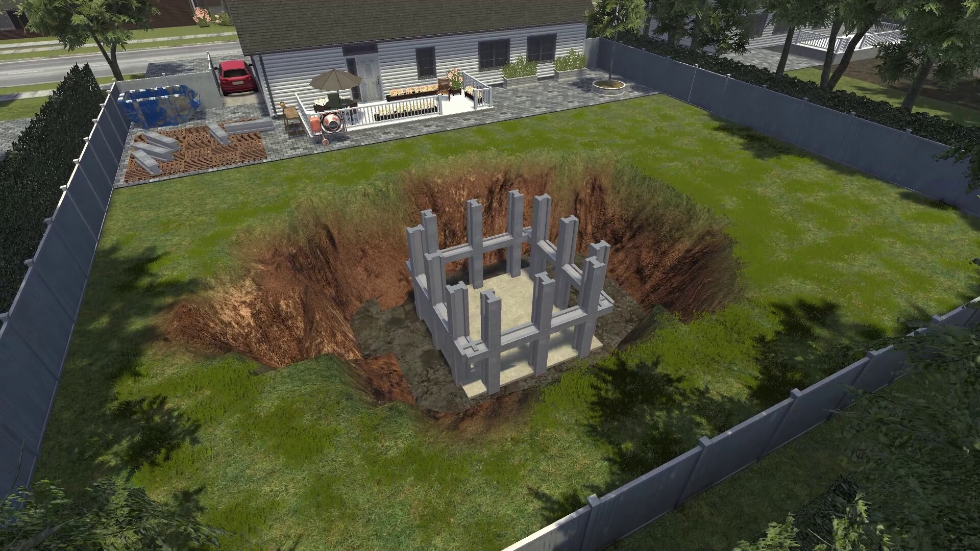 Bunker Builder Simulator: Prologue screenshot 2