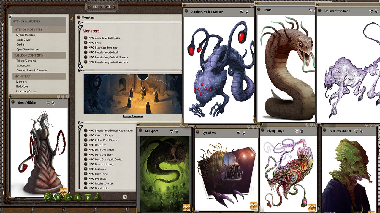 Monster Fantasy Developer Save 20% on Fantasy Grounds - Mythos Monsters on Steam