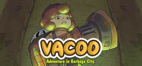 Vacoo. The adventure in Garbage city. Cover Image