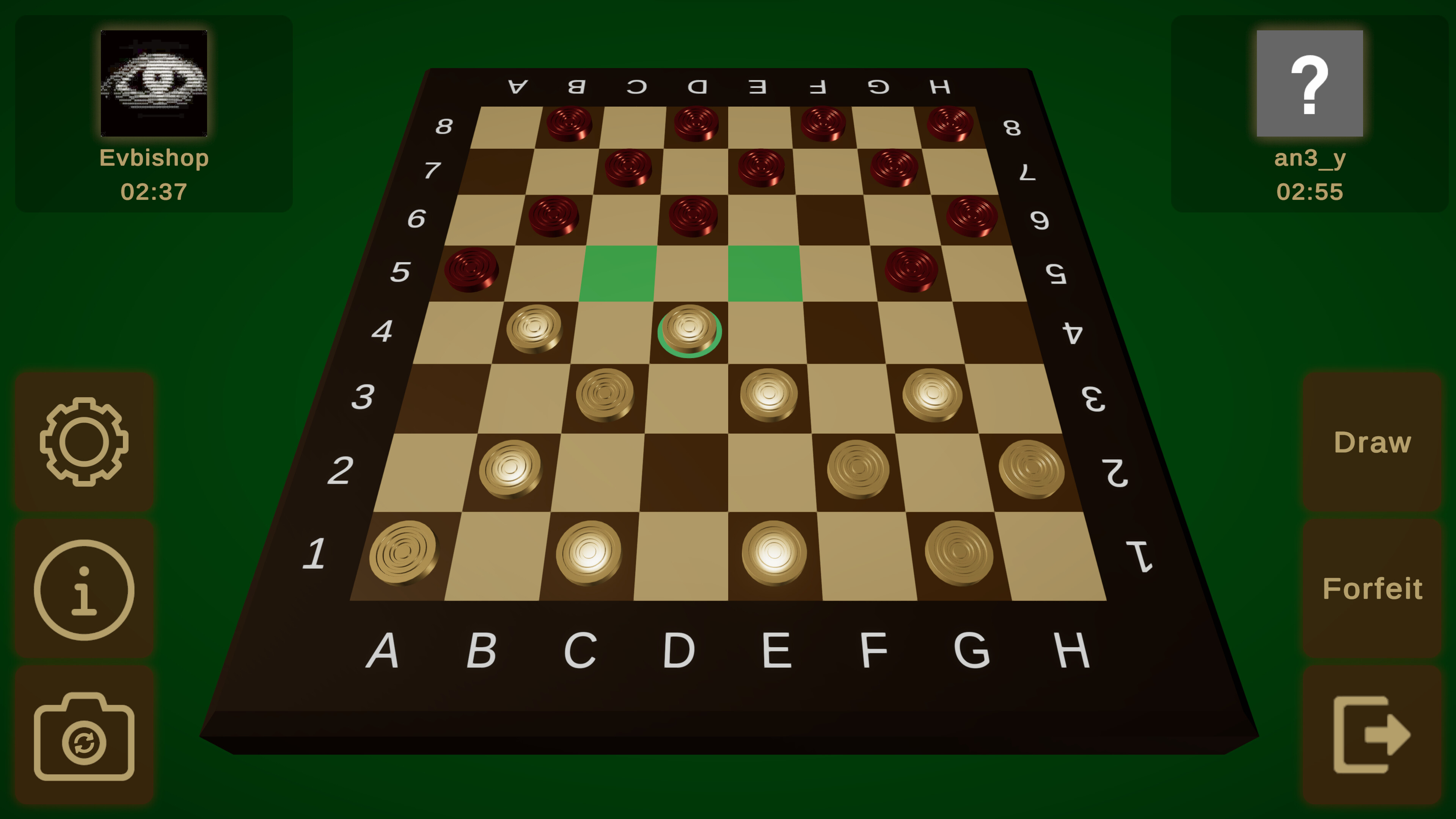 Decent Checkers screenshot 1