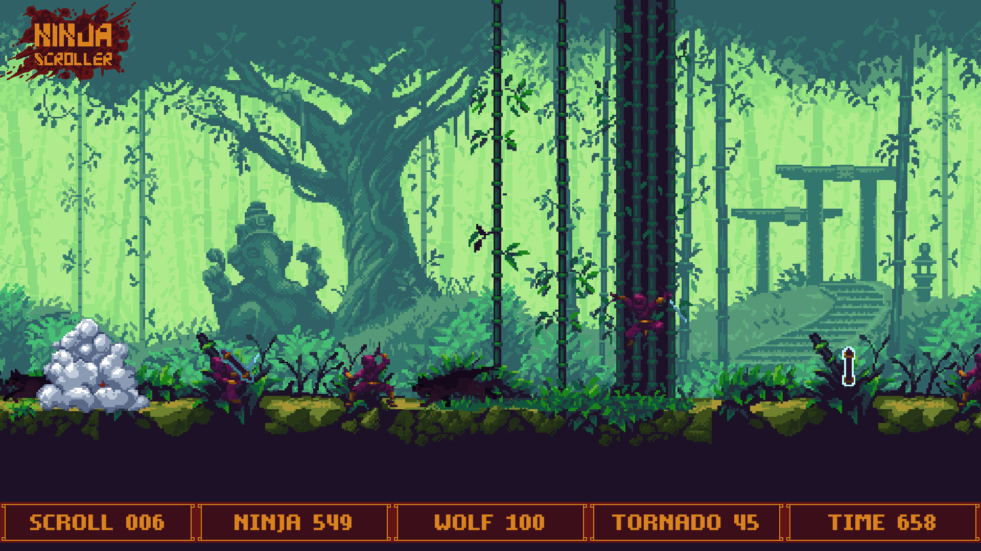 Ninja Scroller screenshot 24