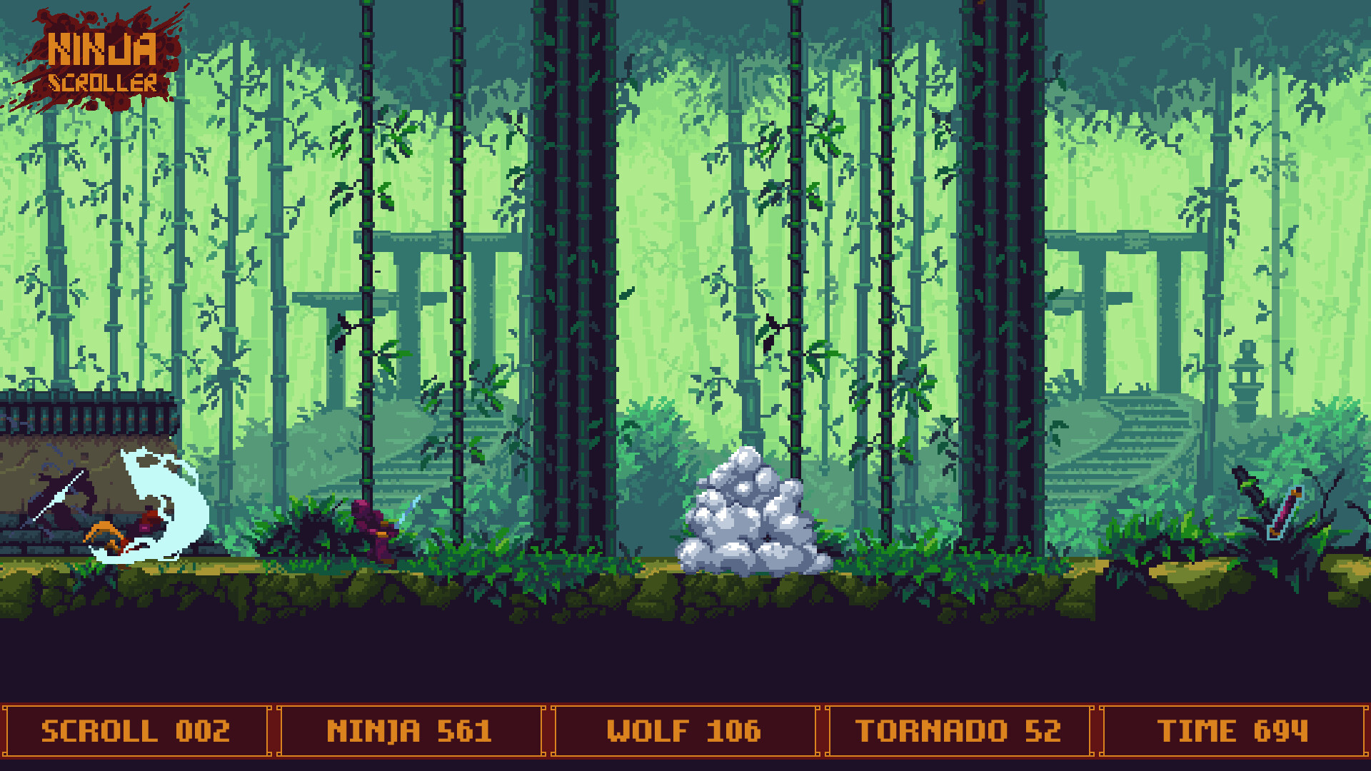 Ninja Scroller screenshot 5