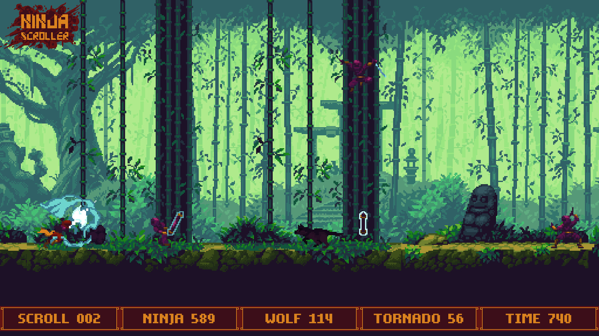 Ninja Scroller screenshot 21