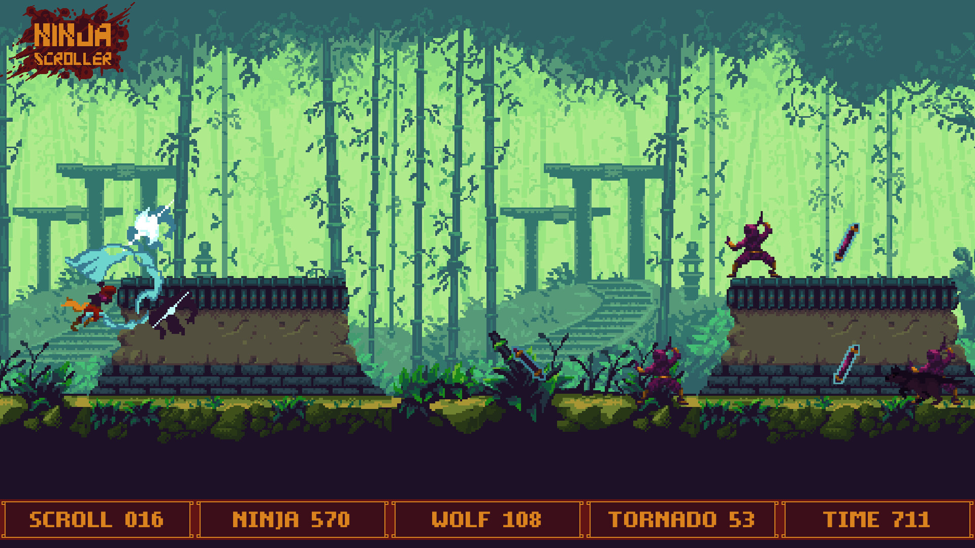 Ninja Scroller screenshot 12