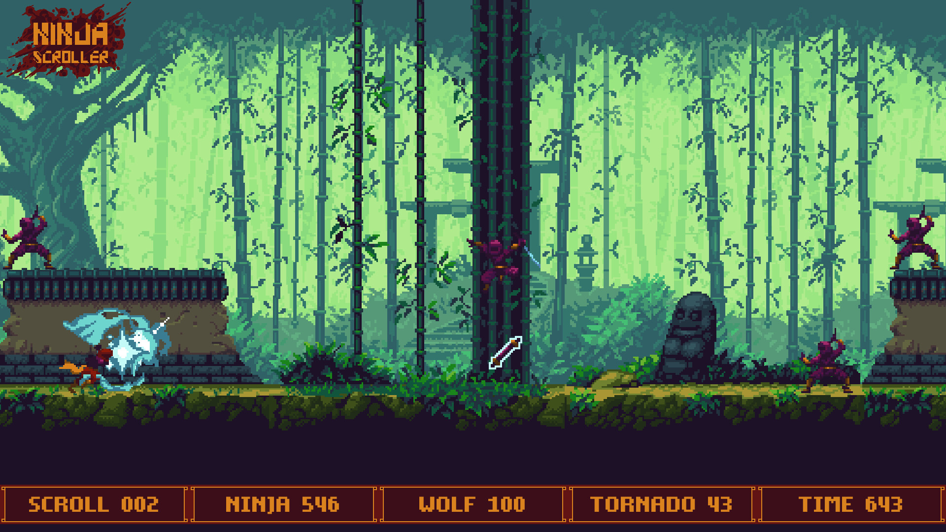 Ninja Scroller screenshot 19