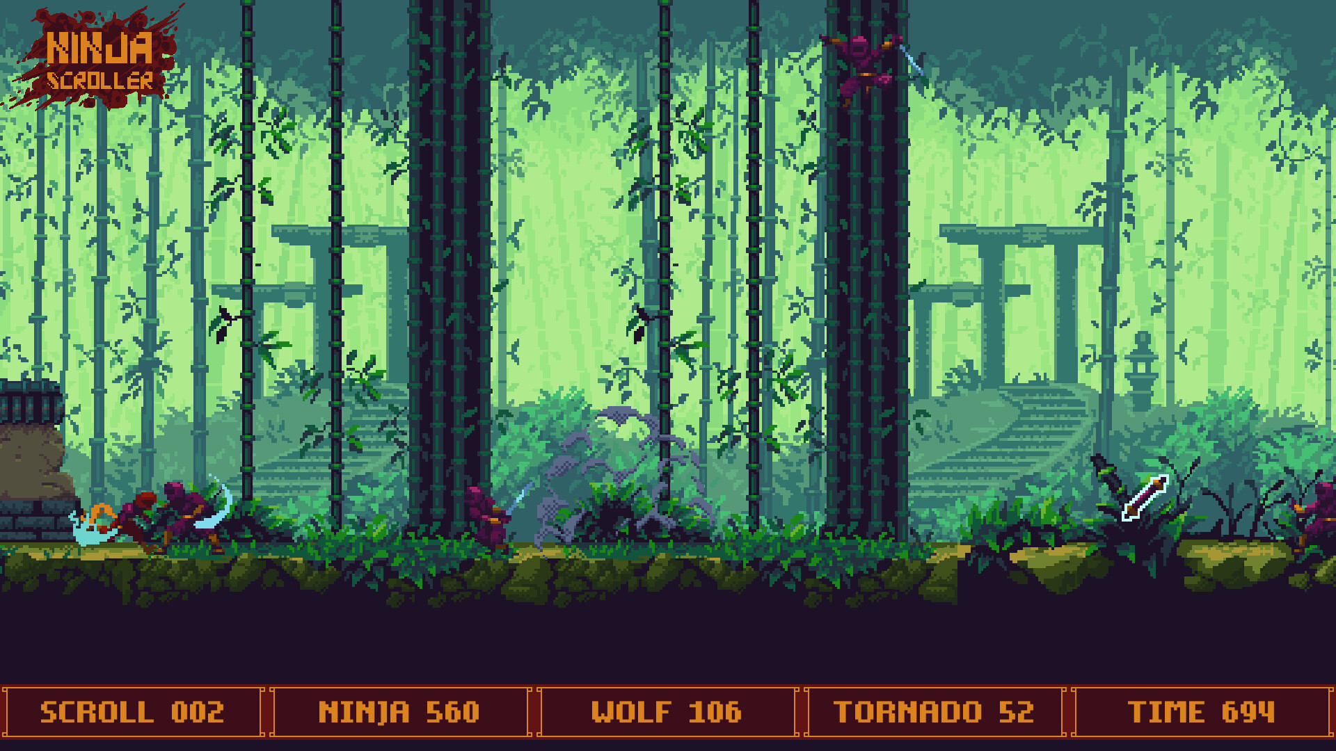 Ninja Scroller screenshot 6