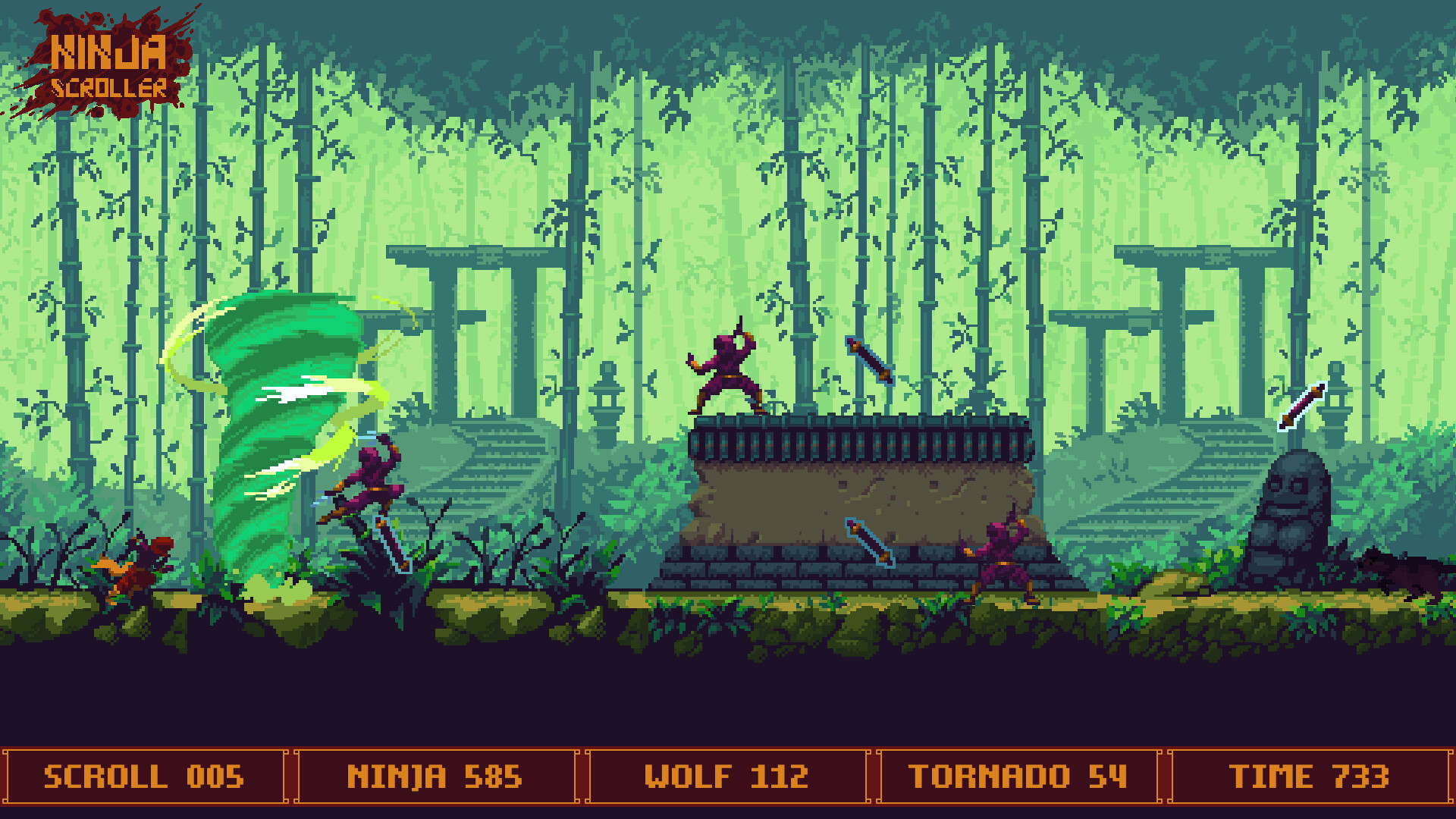 Ninja Scroller screenshot 25