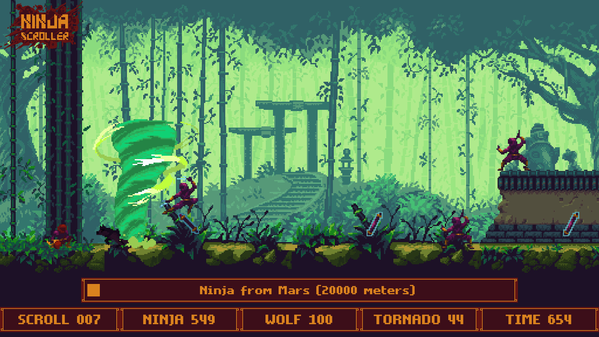 Ninja Scroller screenshot 3