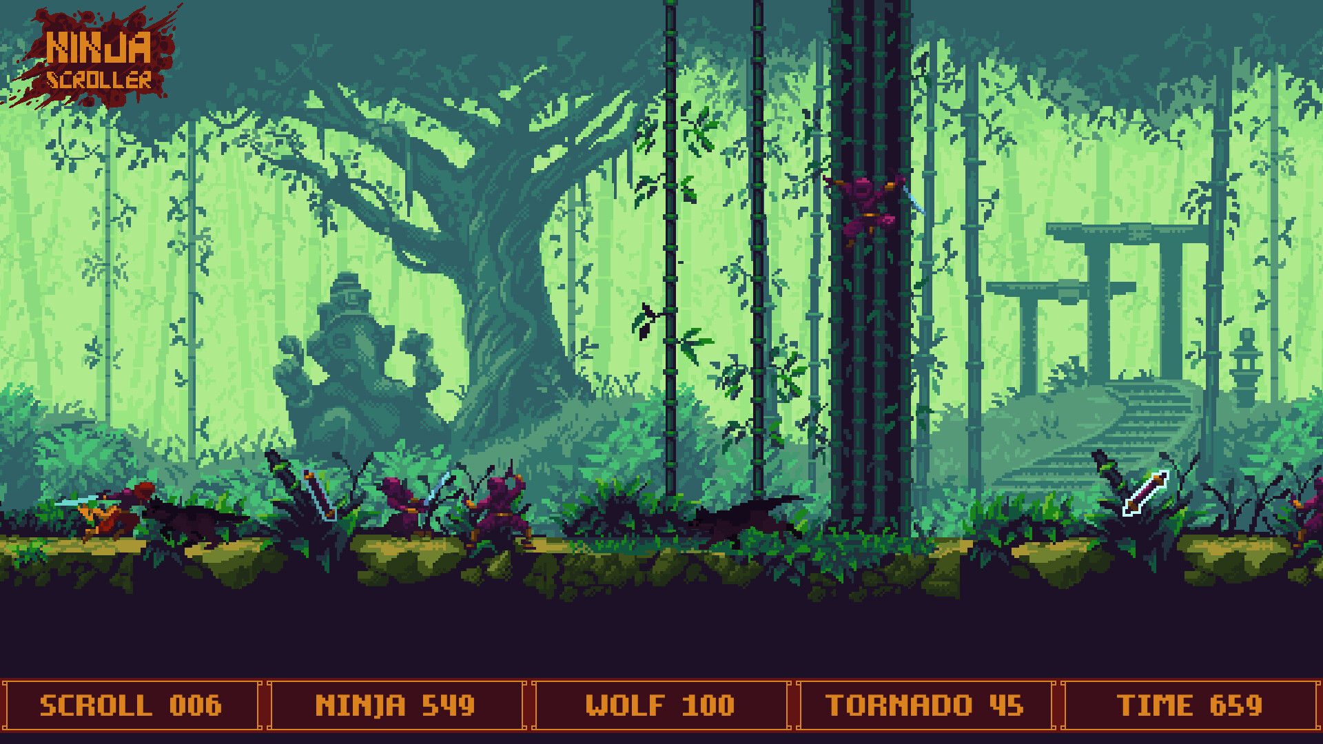 Ninja Scroller screenshot 23