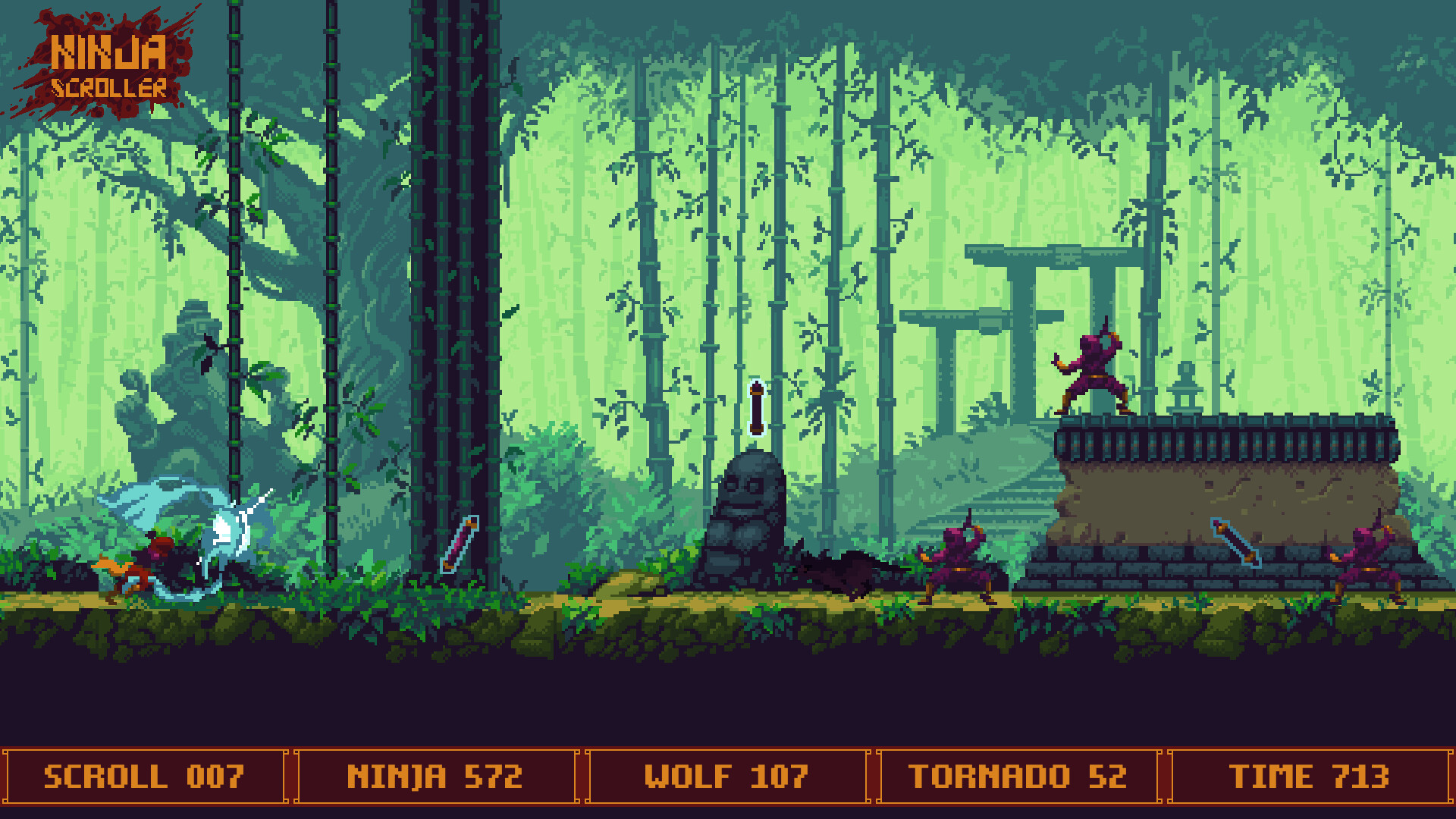 Ninja Scroller screenshot 17