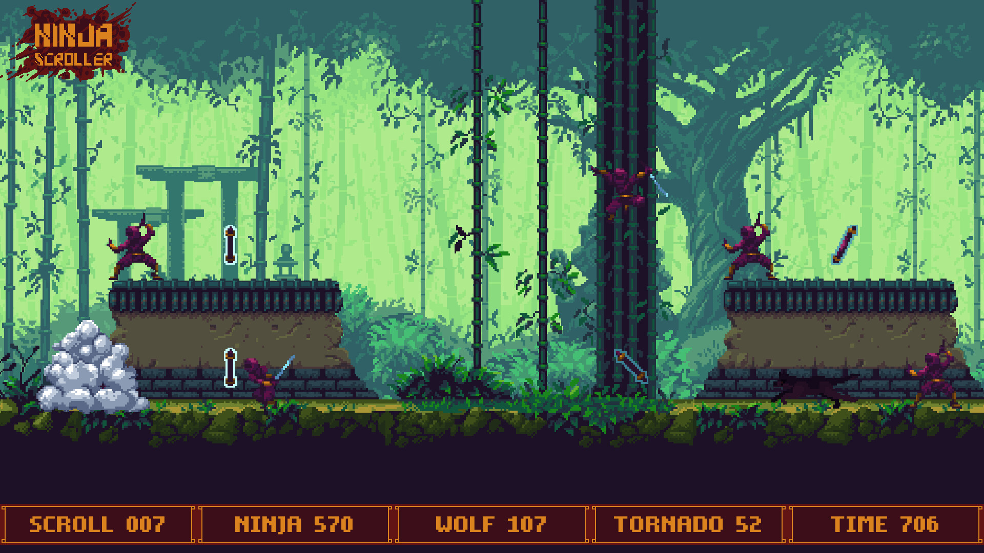Ninja Scroller screenshot 14