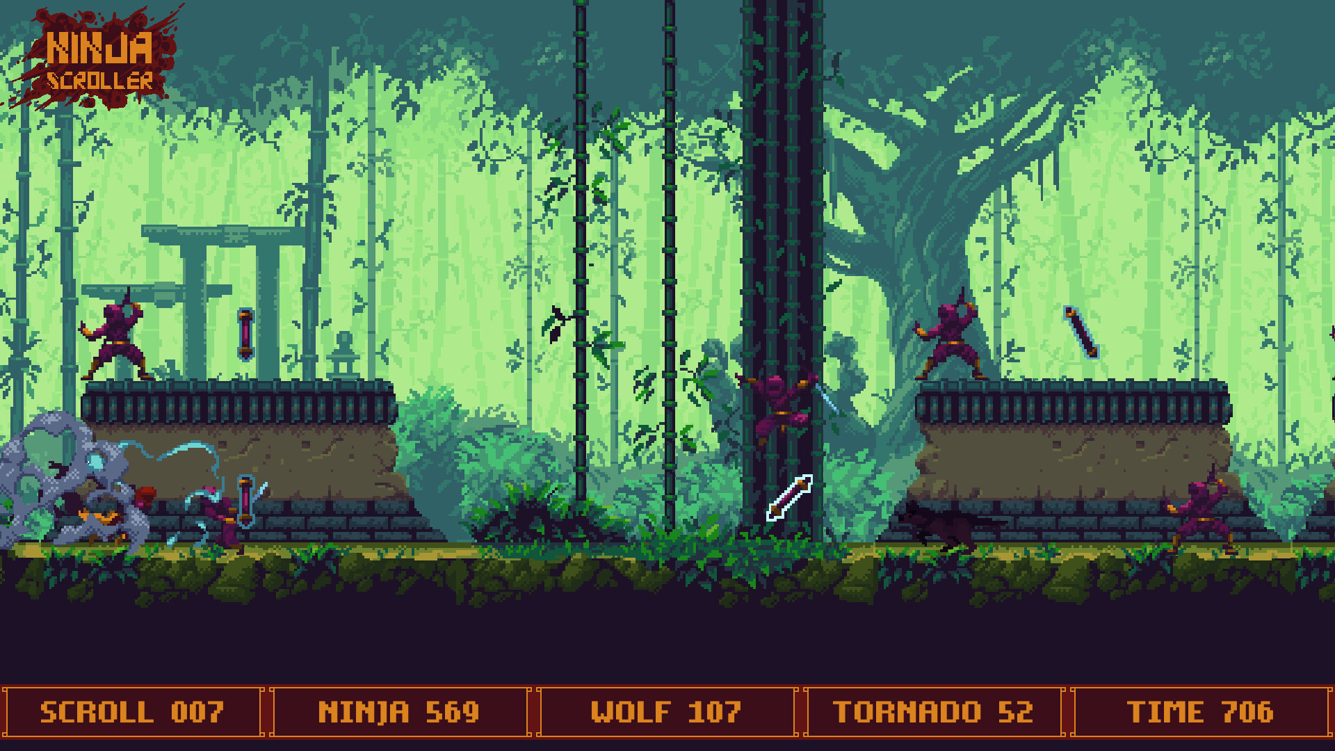 Ninja Scroller screenshot 15