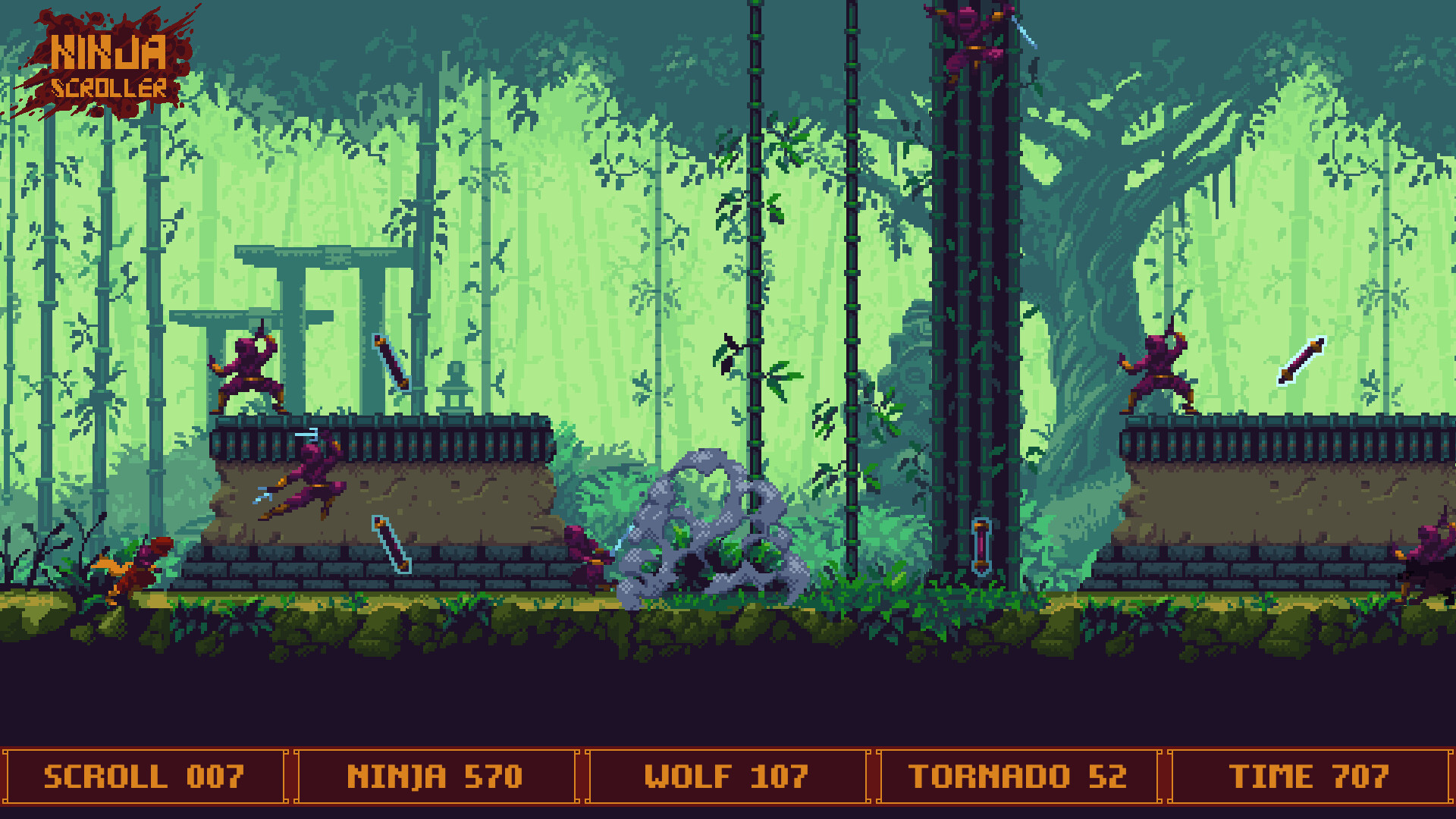 Ninja Scroller screenshot 13