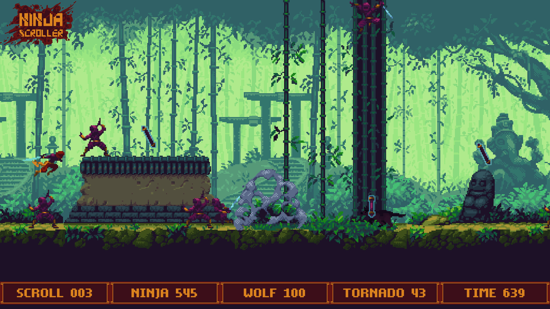 Ninja Scroller screenshot 9