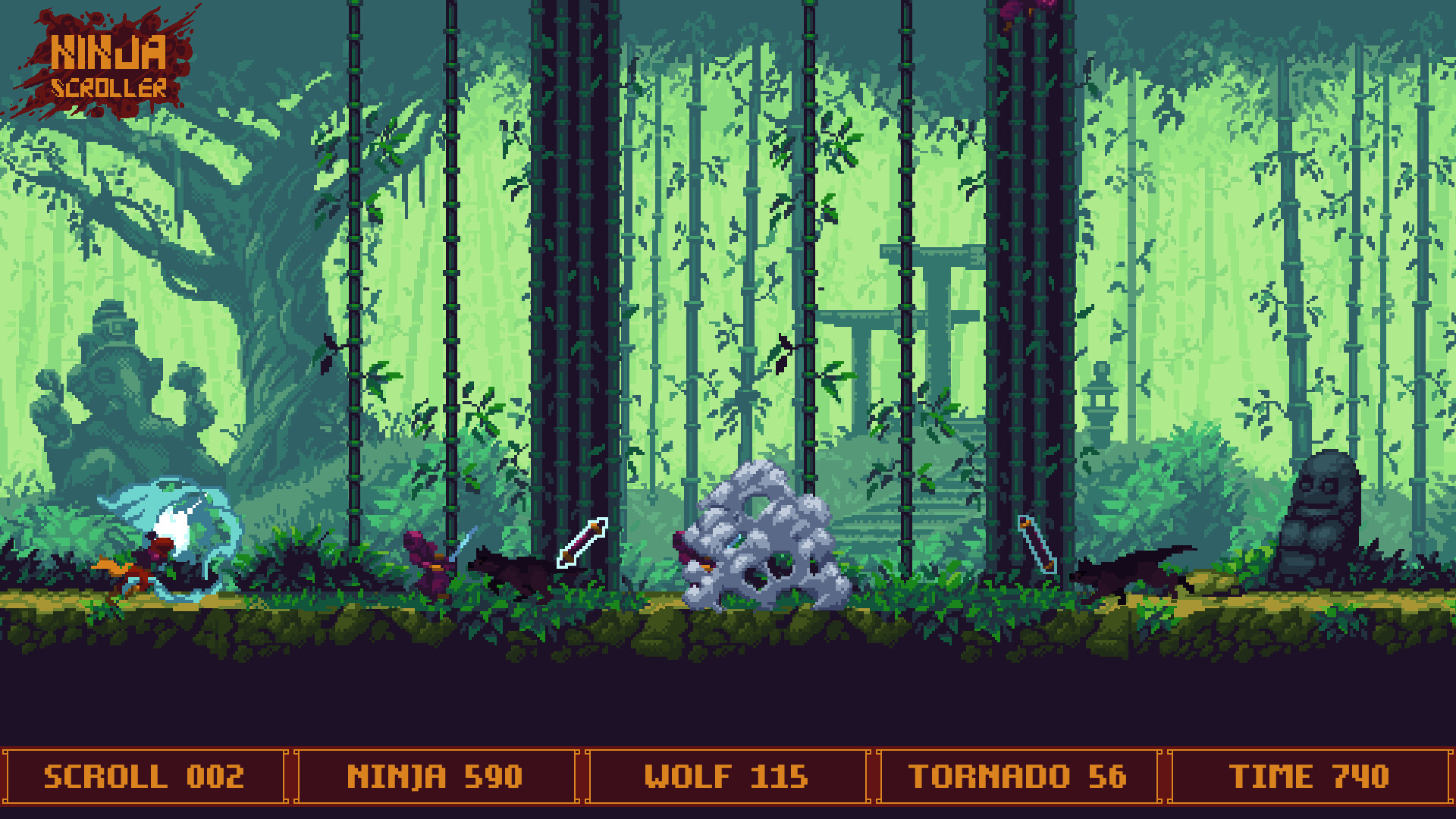 Ninja Scroller screenshot 20