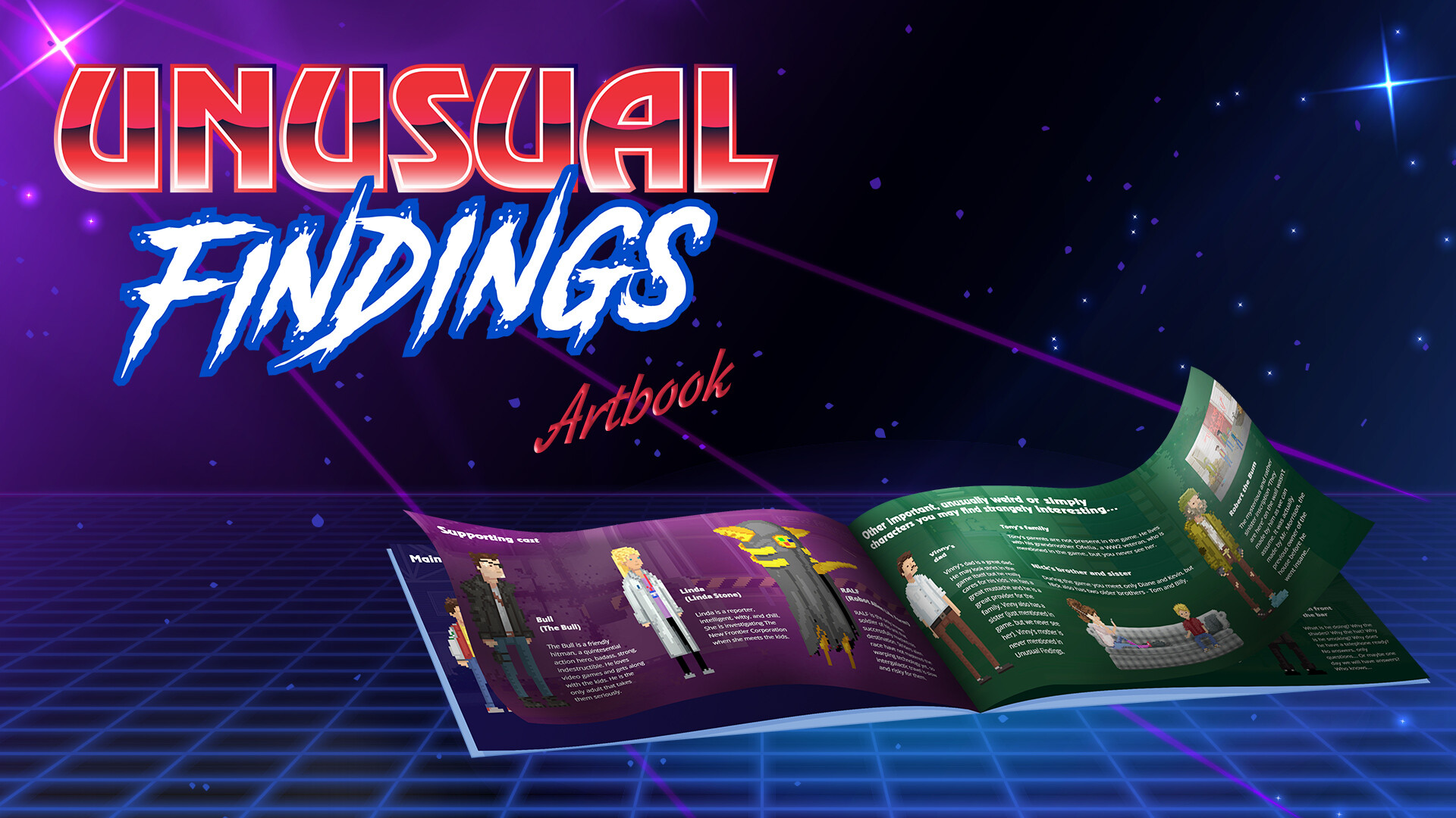 Unusual Findings - Digital Artbook screenshot 1