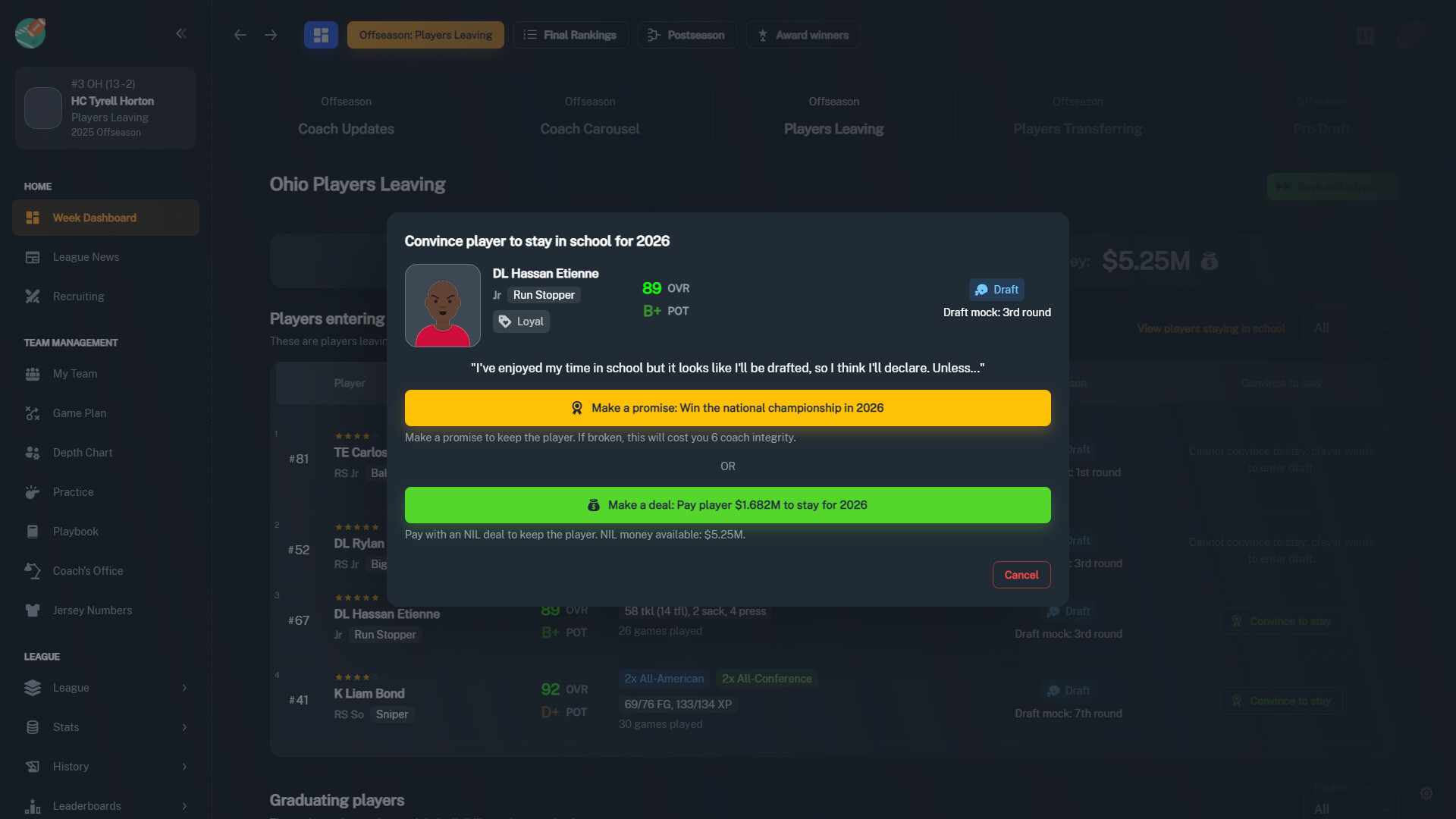 Football Coach: College Dynasty screenshot 12