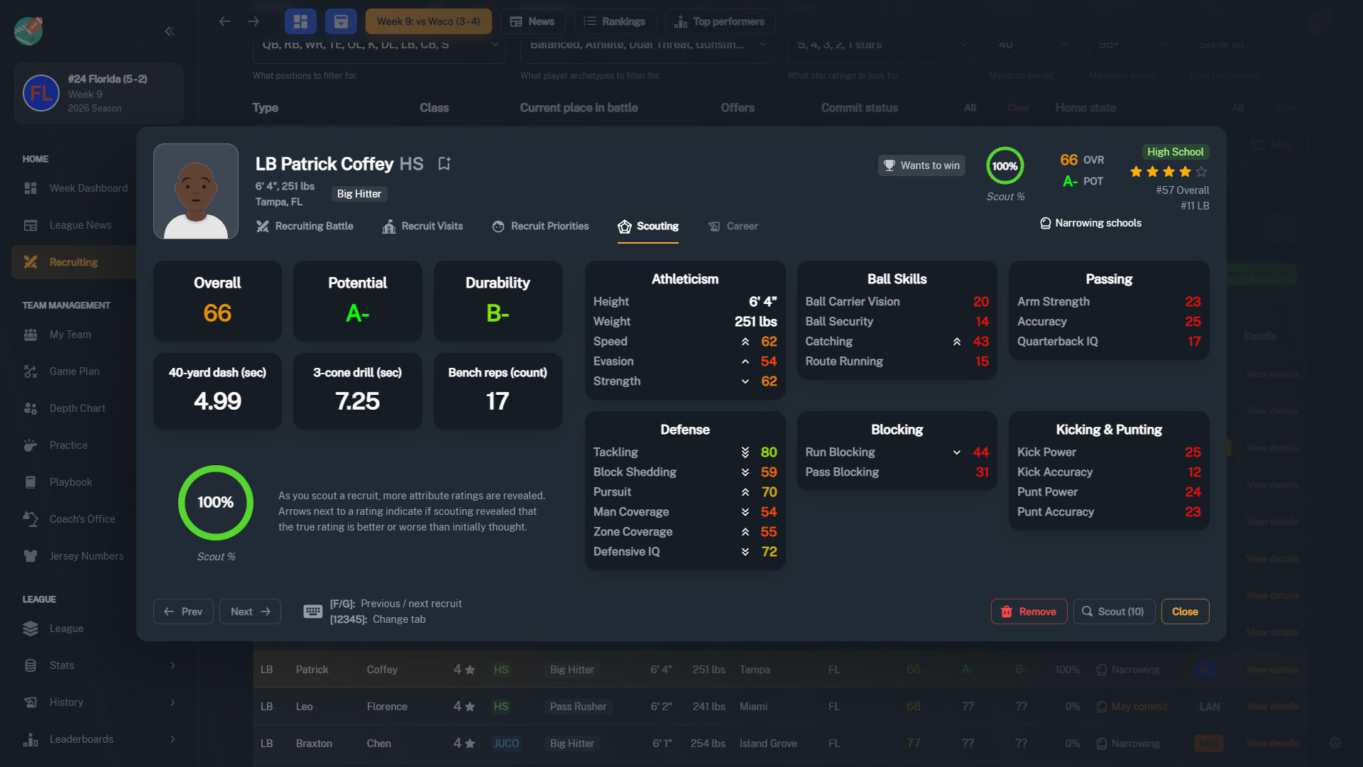 Football Coach: College Dynasty screenshot 3