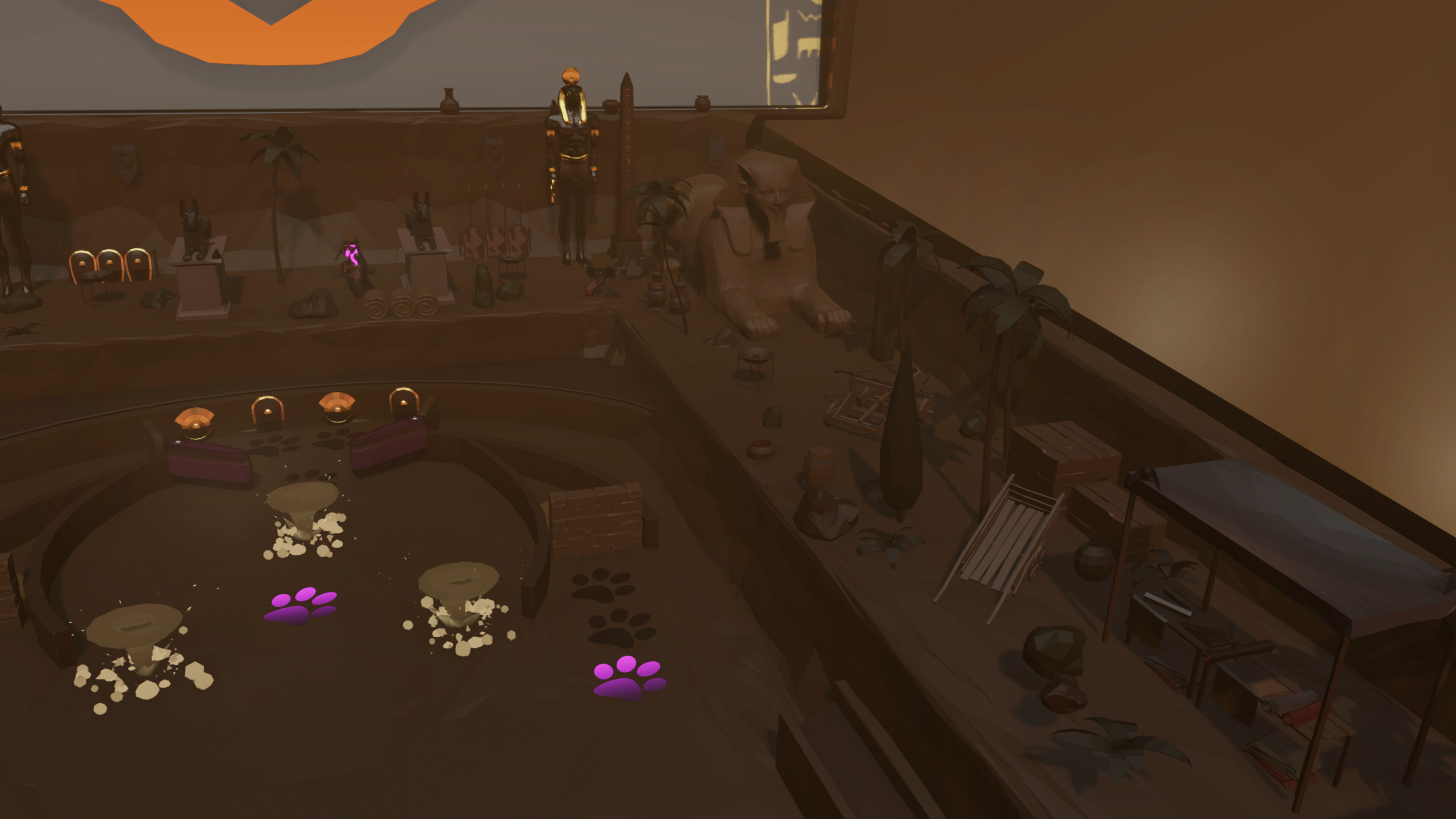 Roxy Raccoon's Pinball Panic - Epic Egypt screenshot 5