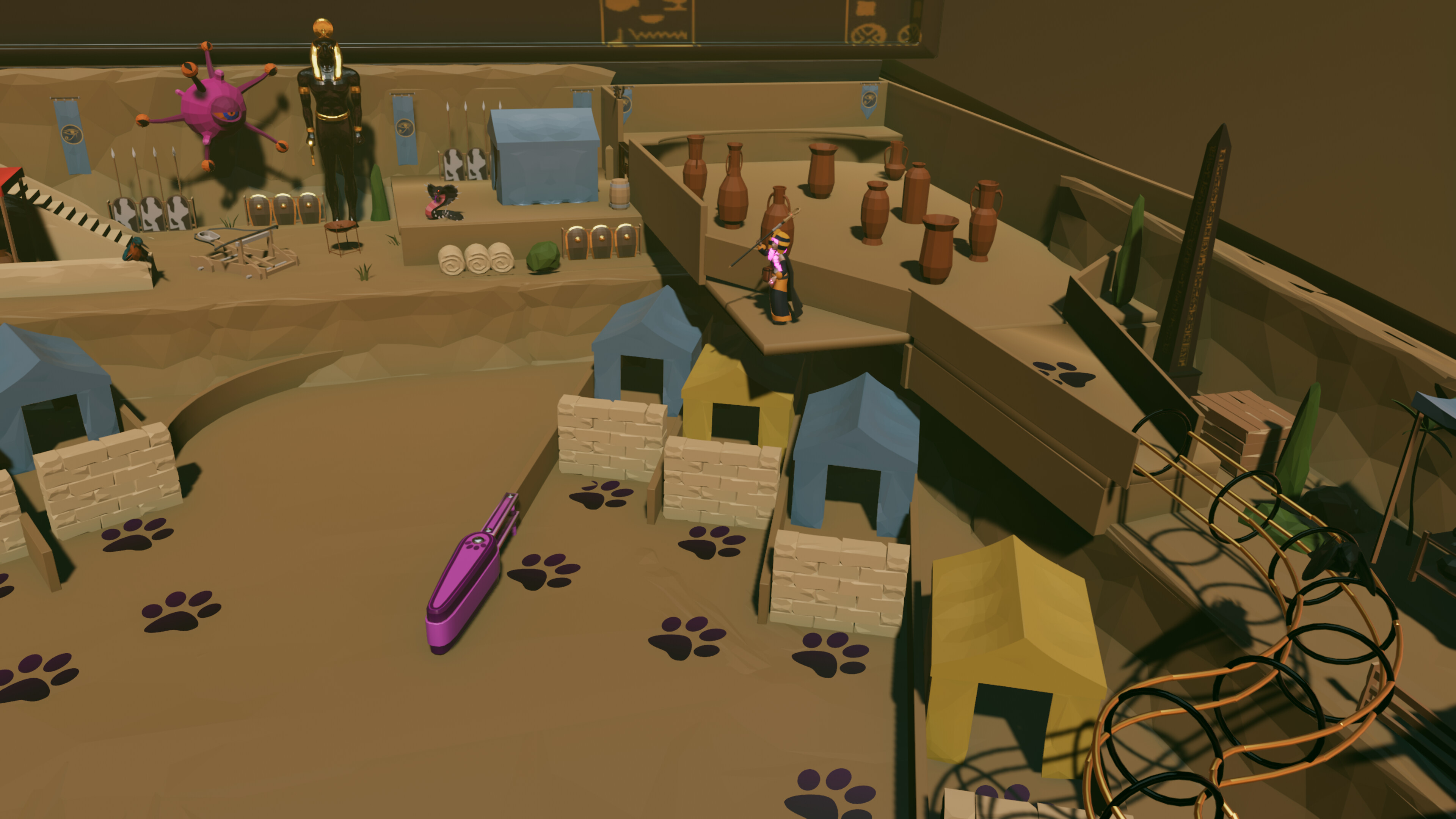 Roxy Raccoon's Pinball Panic - Epic Egypt screenshot 12