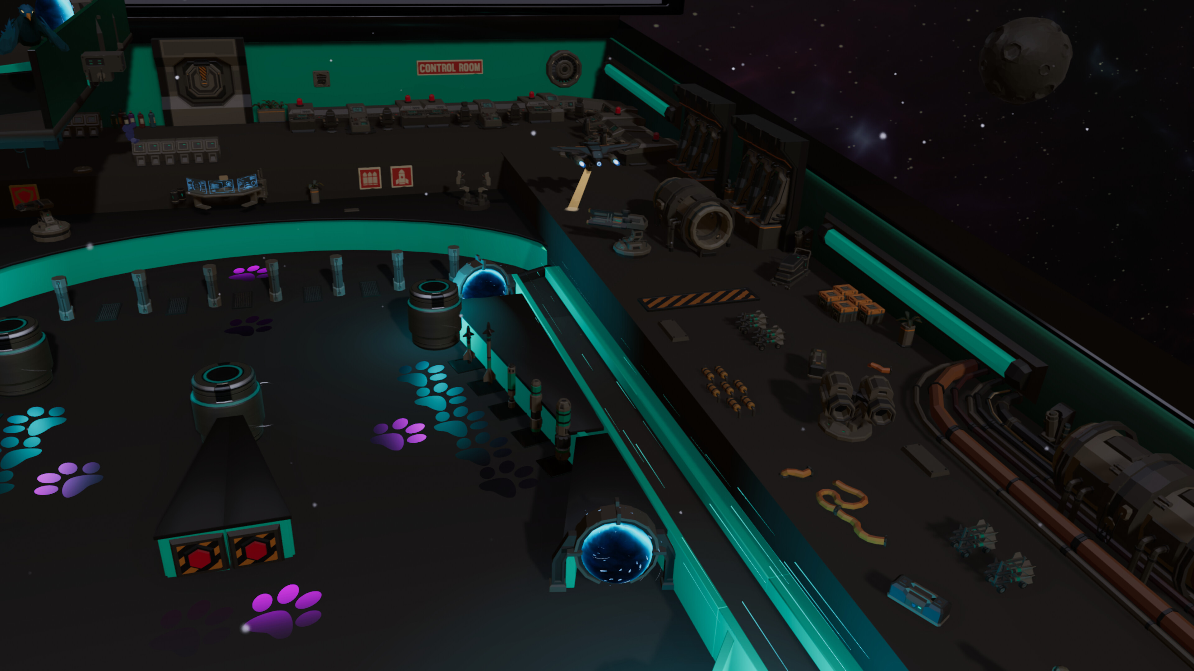 Roxy Raccoon's Pinball Panic - Space Spectacular screenshot 5