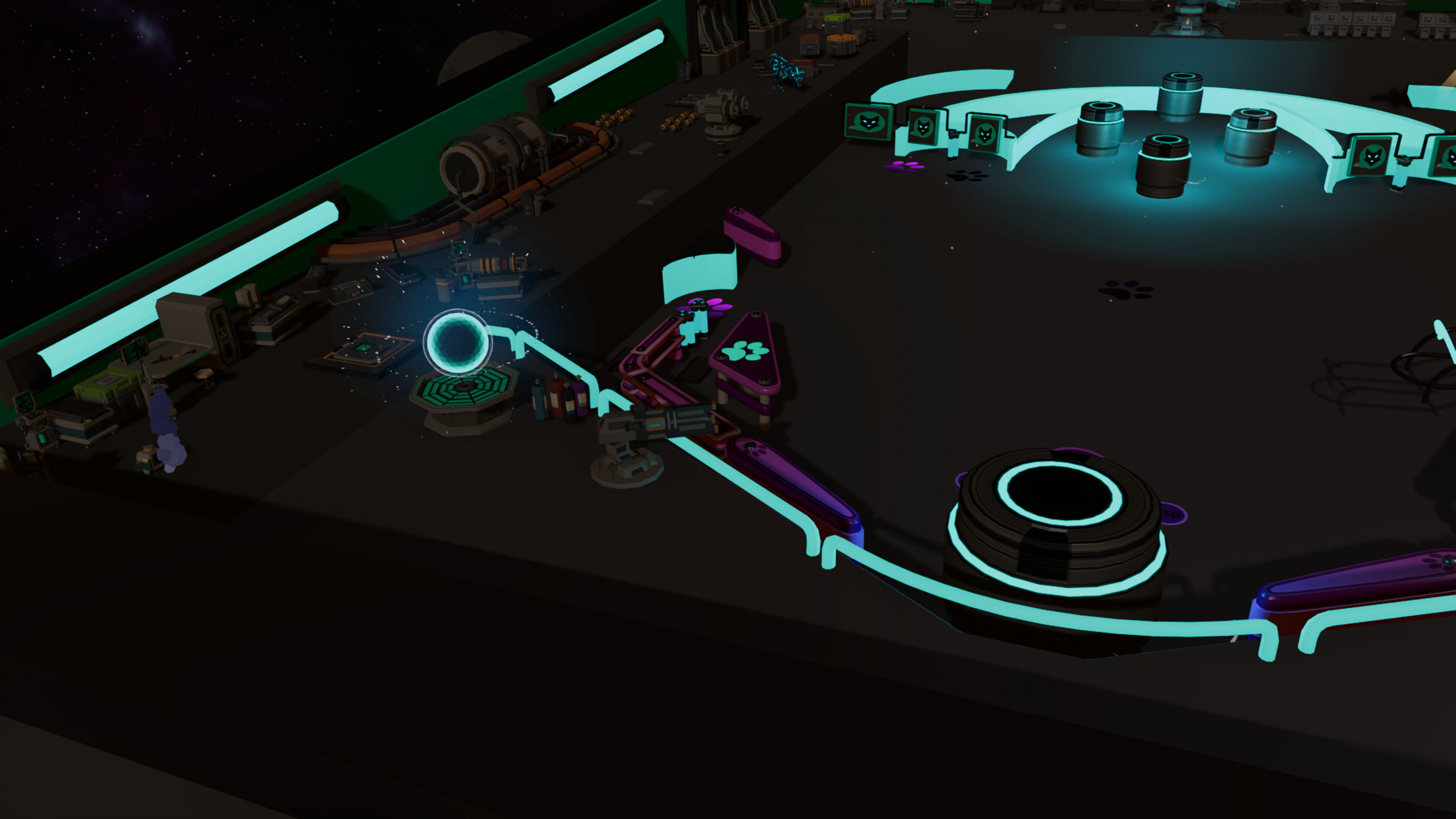 Roxy Raccoon's Pinball Panic - Space Spectacular screenshot 10