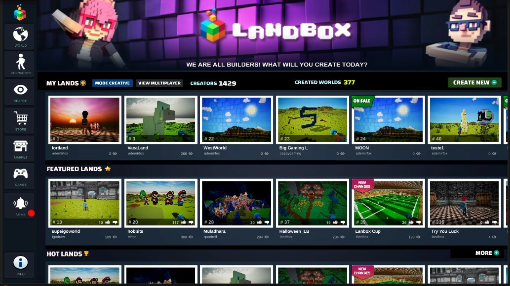 LandBox screenshot 3
