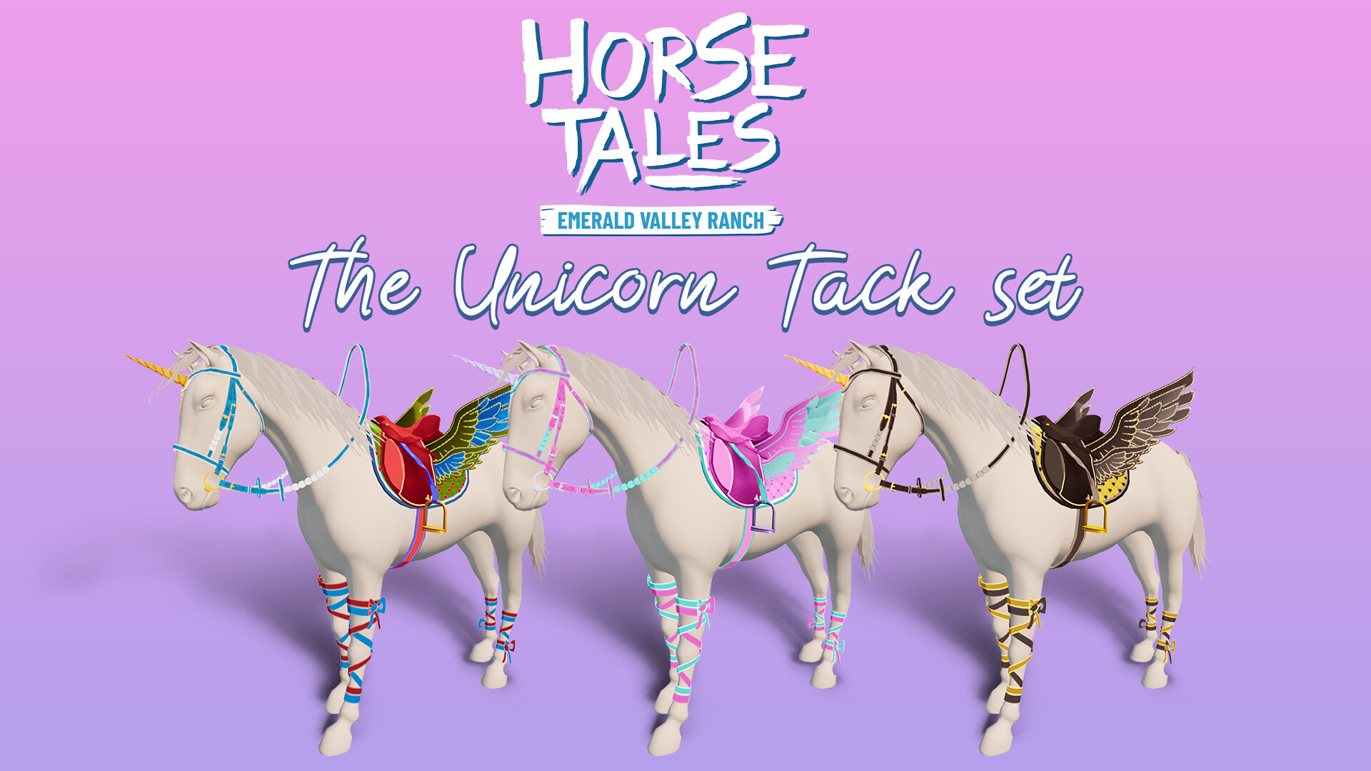 Save 50% on Unicorn Tack Set - Horse Tales: Emerald Valley Ranch