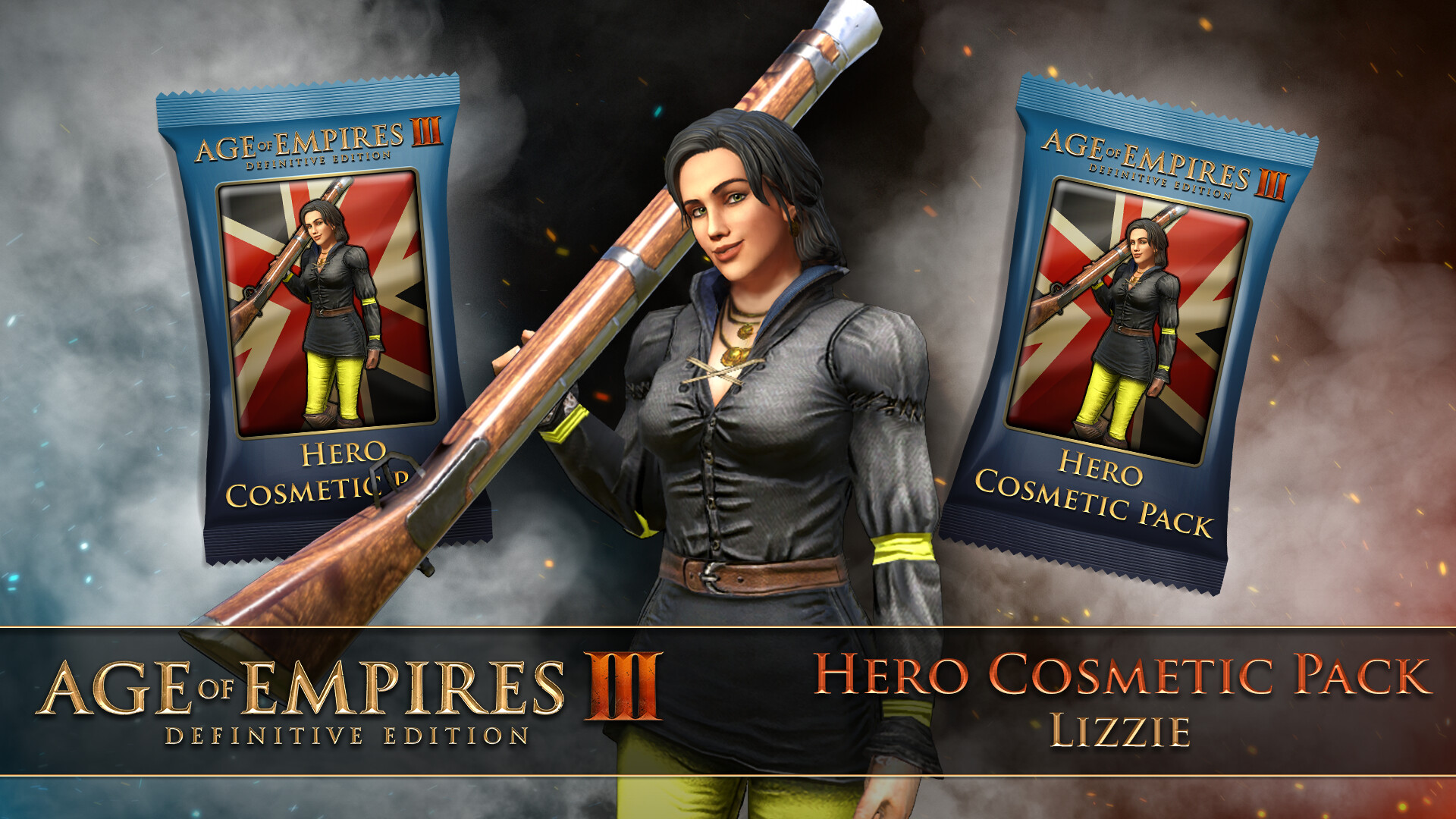 Age of Empires III: Definitive Edition – Hero Cosmetic Pack – Lizzie screenshot 1