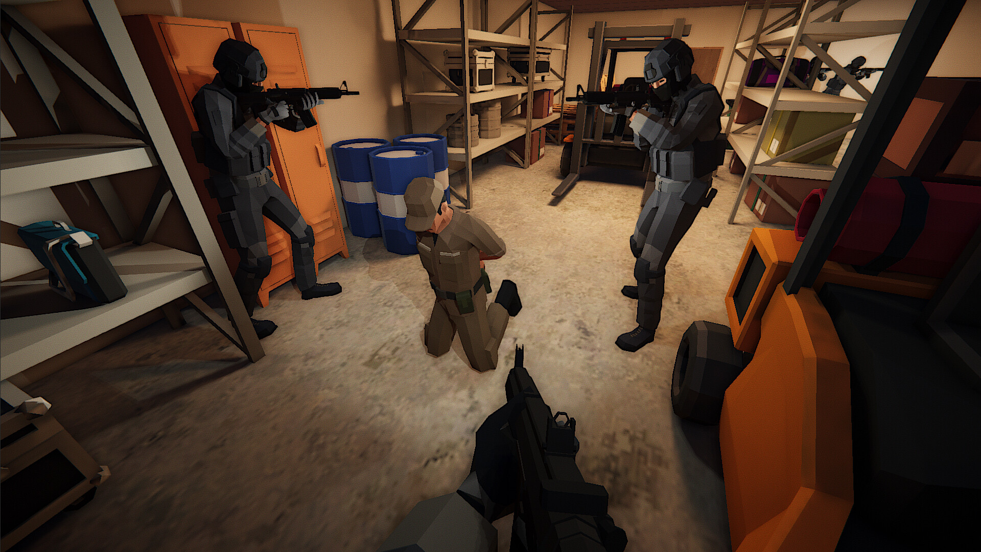 Blue Intervention screenshot 2