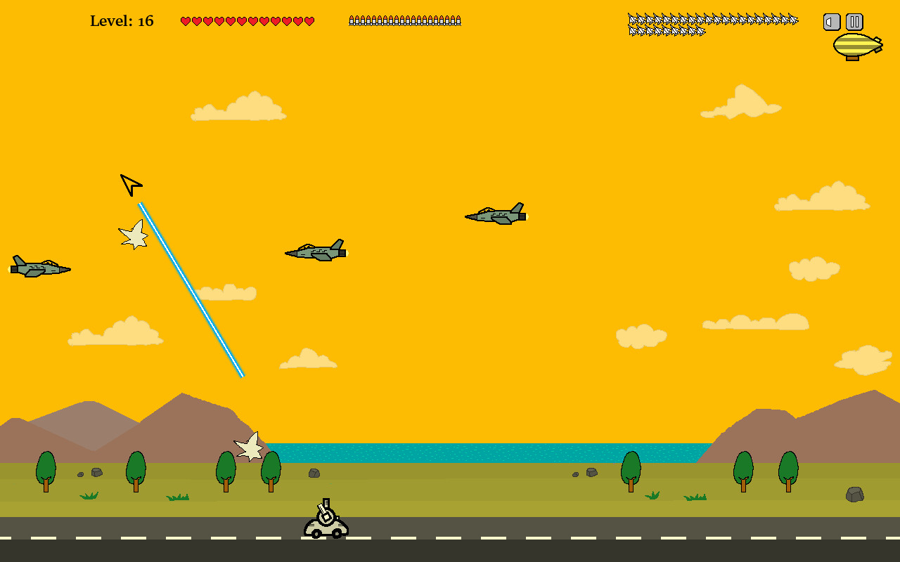 Cannon Shoot Plane screenshot 4