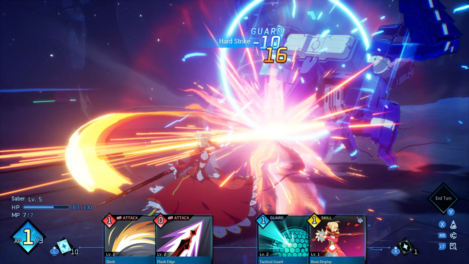 Fate/EXTRA Record 遊戲畫面