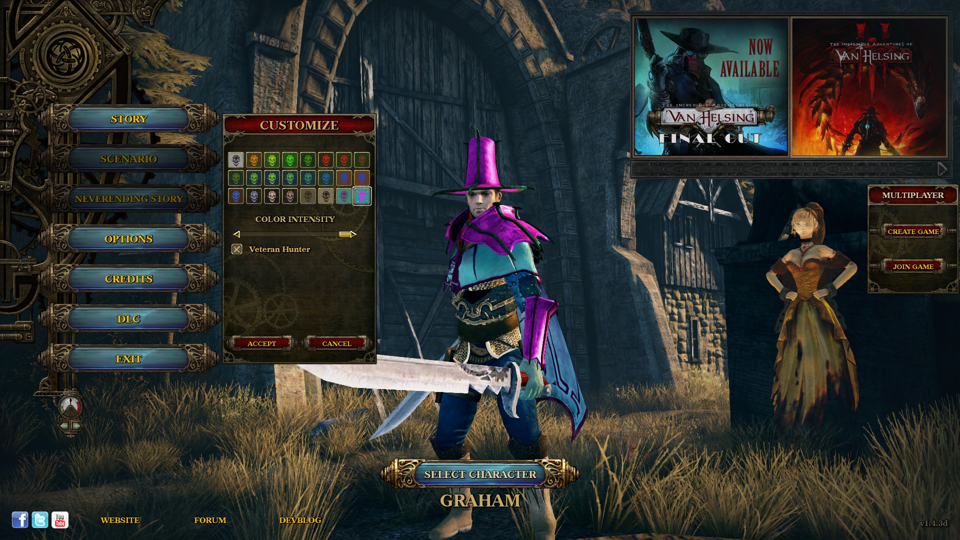 The Incredible Adventures of Van Helsing - Veteran Multiplayer Skin - image 2