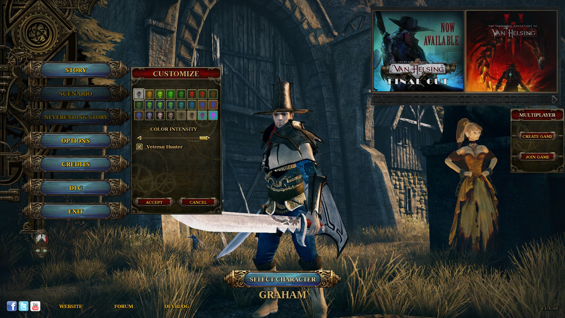 The Incredible Adventures of Van Helsing - Veteran Multiplayer Skin - image 3