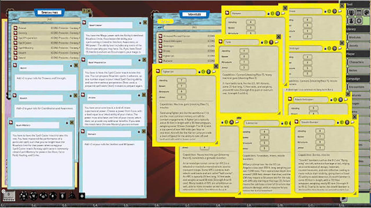 Fantasy Grounds - ICONS Presents screenshot 2