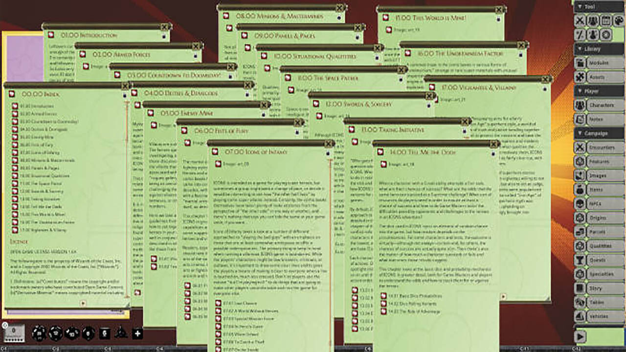 Fantasy Grounds - ICONS Presents screenshot 4