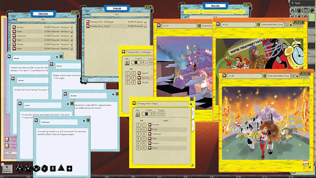 Fantasy Grounds - ICONS Presents screenshot 1