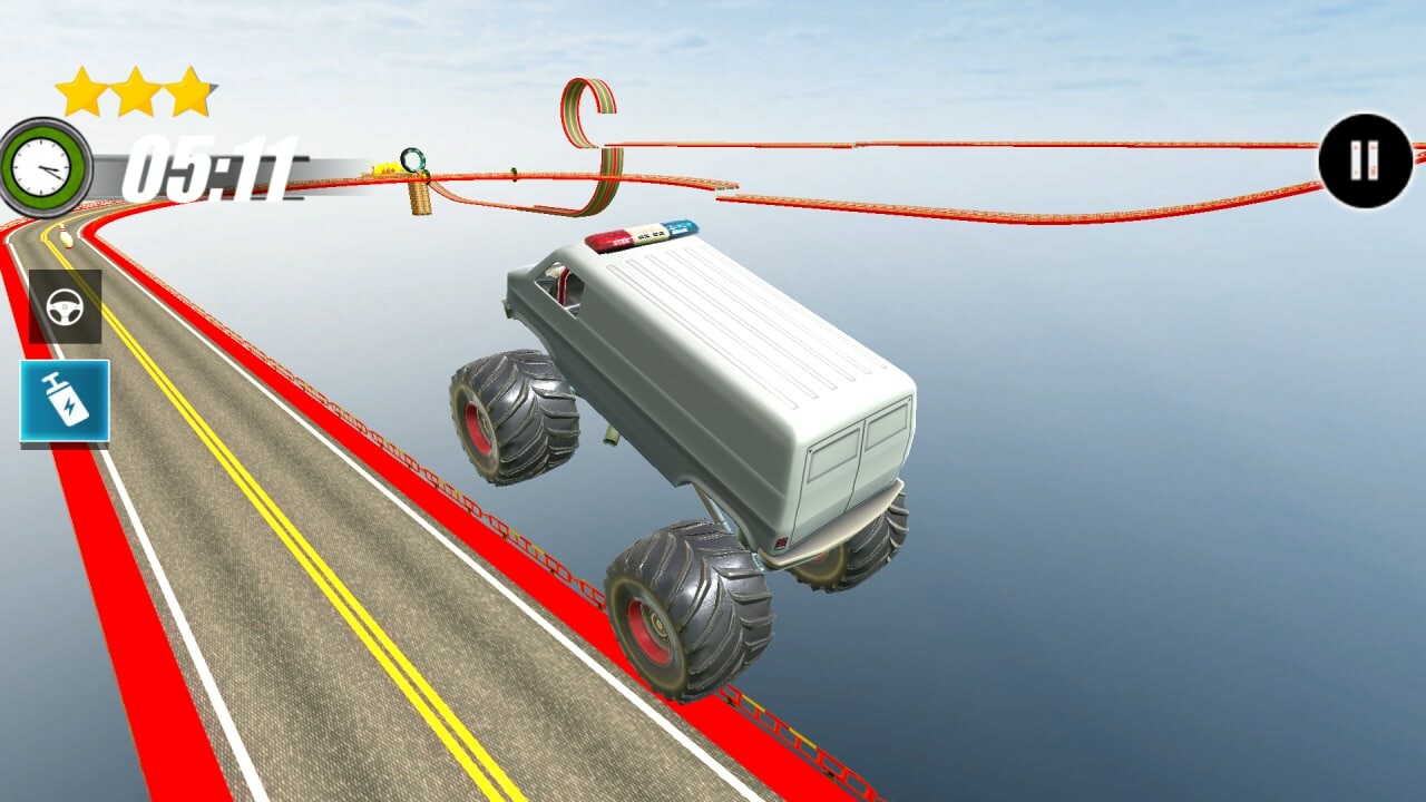 Stunts Contest Monster Car screenshot 2