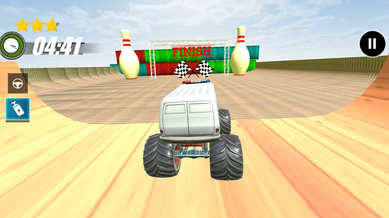 Stunts Contest Monster Car screenshot 1