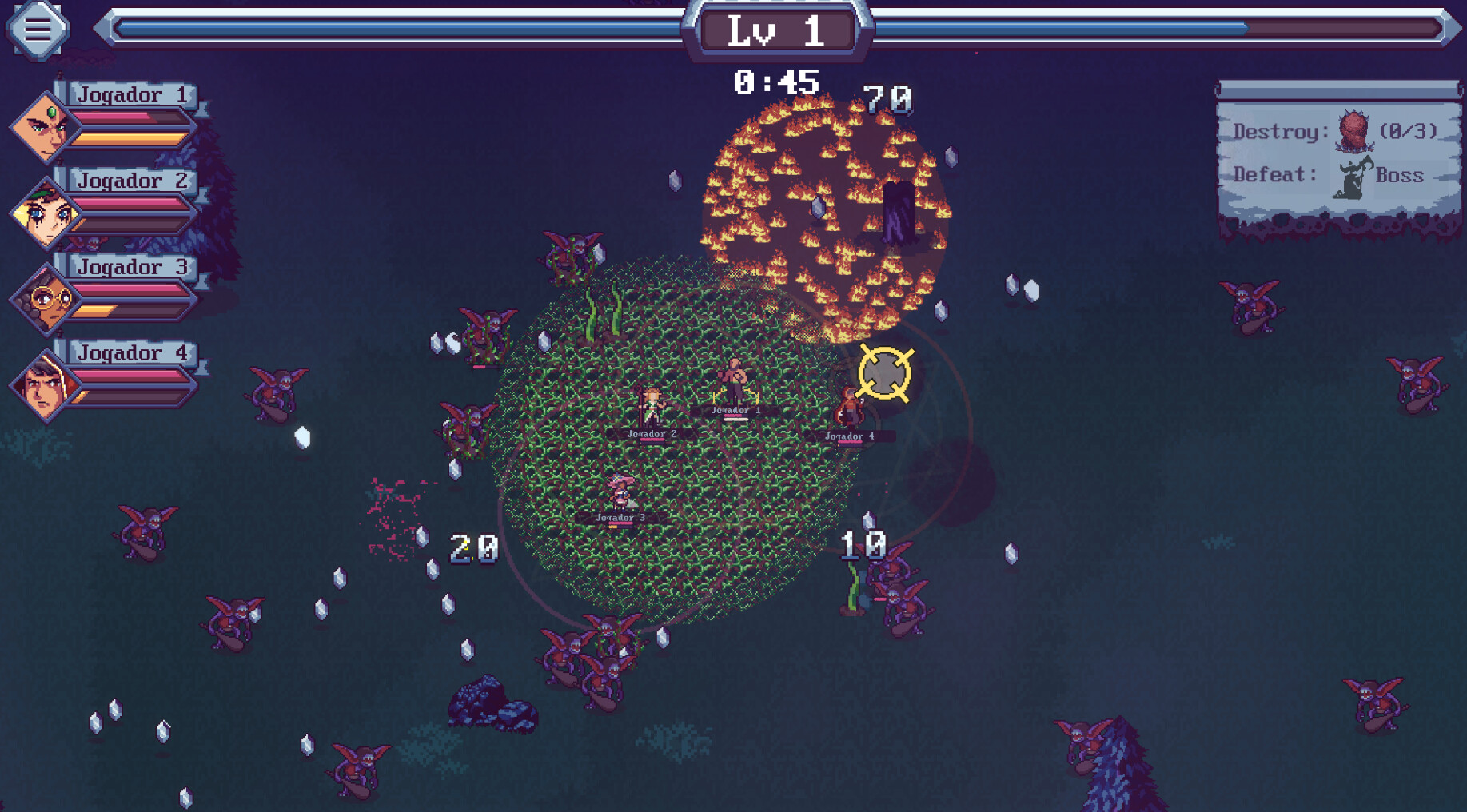 Fourspell Survivors screenshot 1