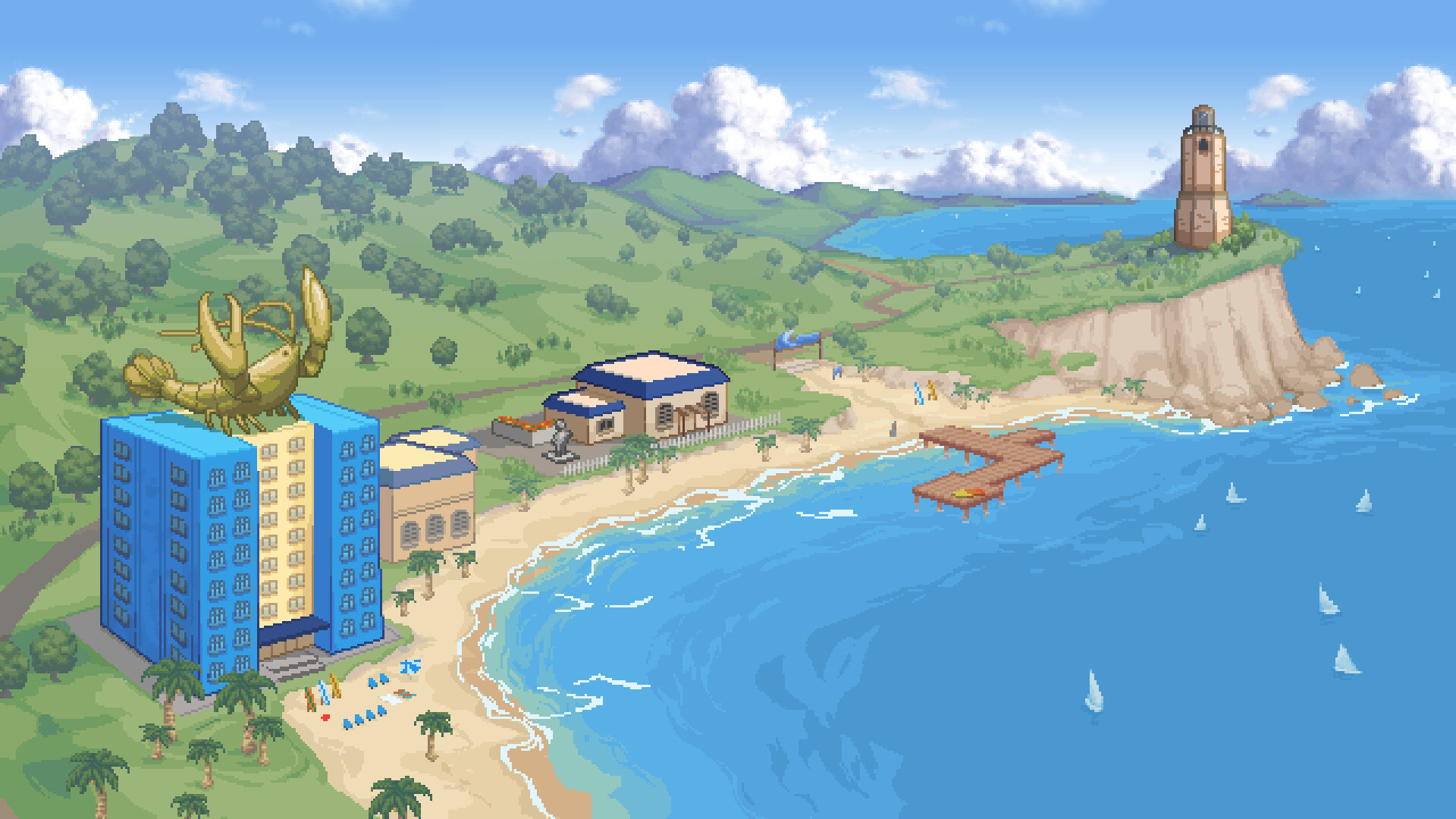 Just a To the Moon Series Beach Episode screenshot 1