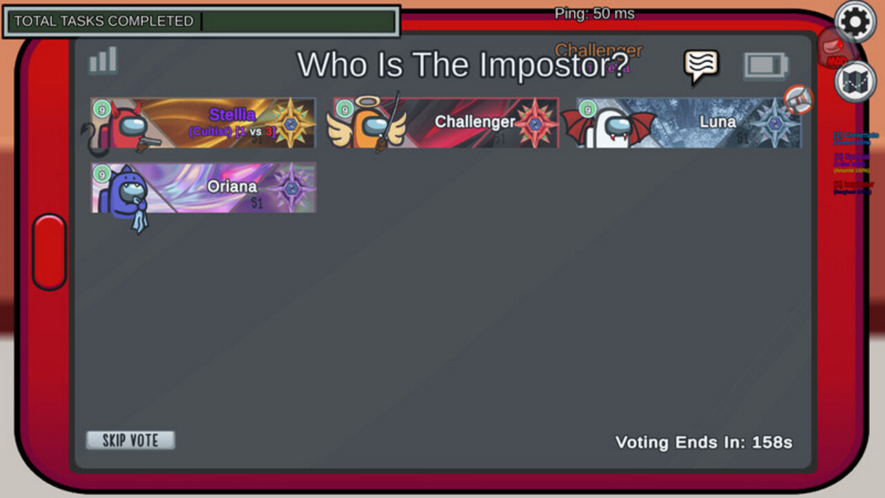 AmongUs Challenger screenshot 5