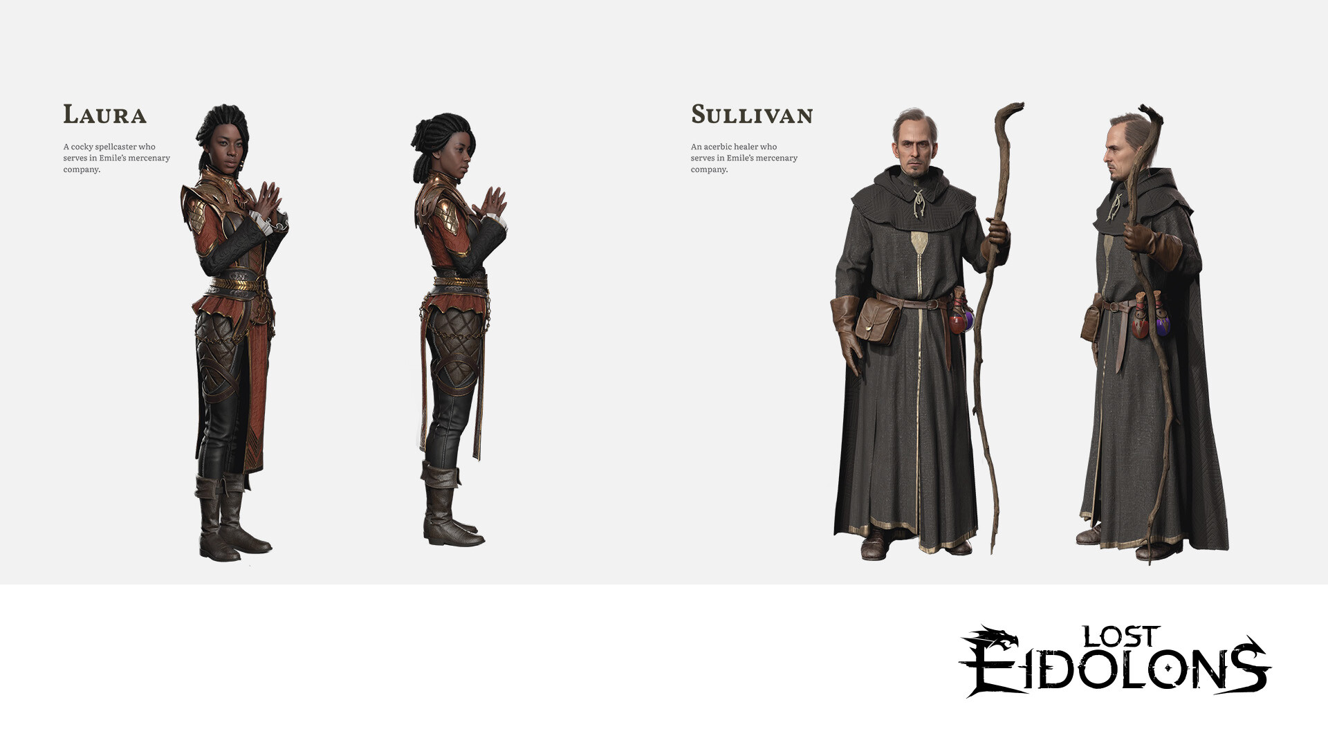 Lost Eidolons - Artbook & World Map screenshot 7