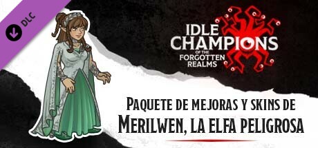 Paquete de mejoras y skins de Merilwen, la elfa peligrosa
