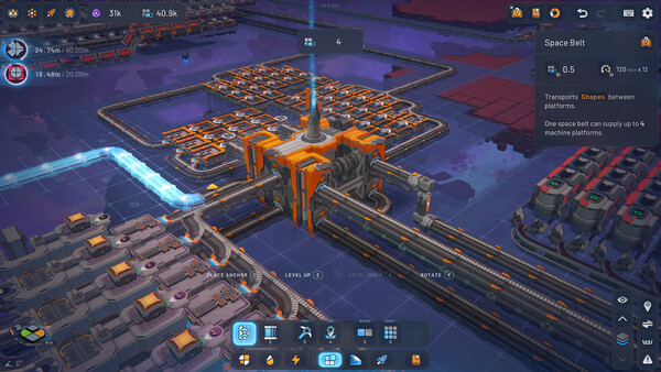 shapez 2 - Factory screenshot