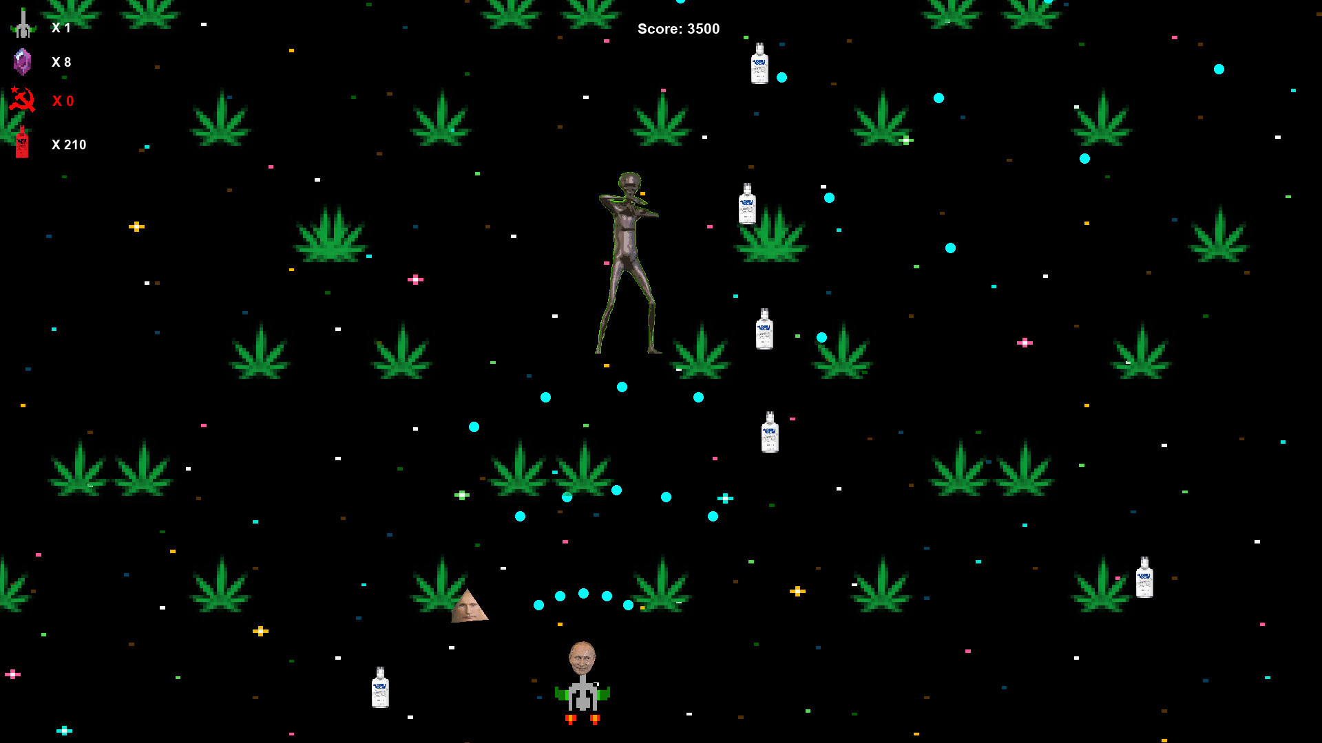 Putin Destroys Alien screenshot 1