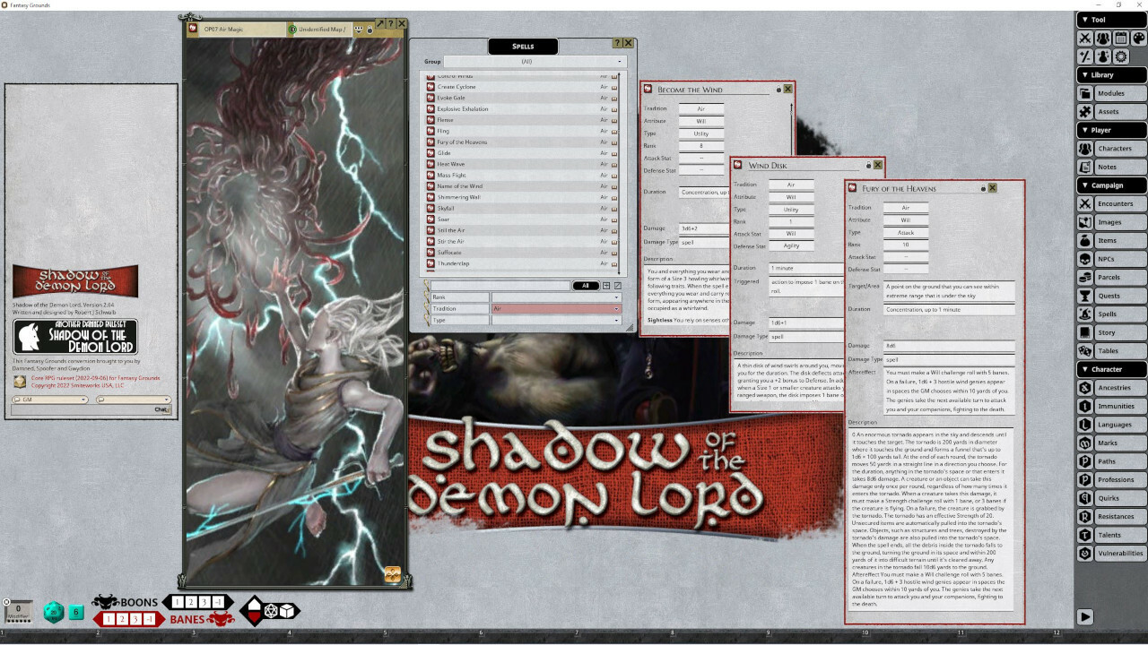 Fantasy Grounds - Occult Philosophy screenshot 5