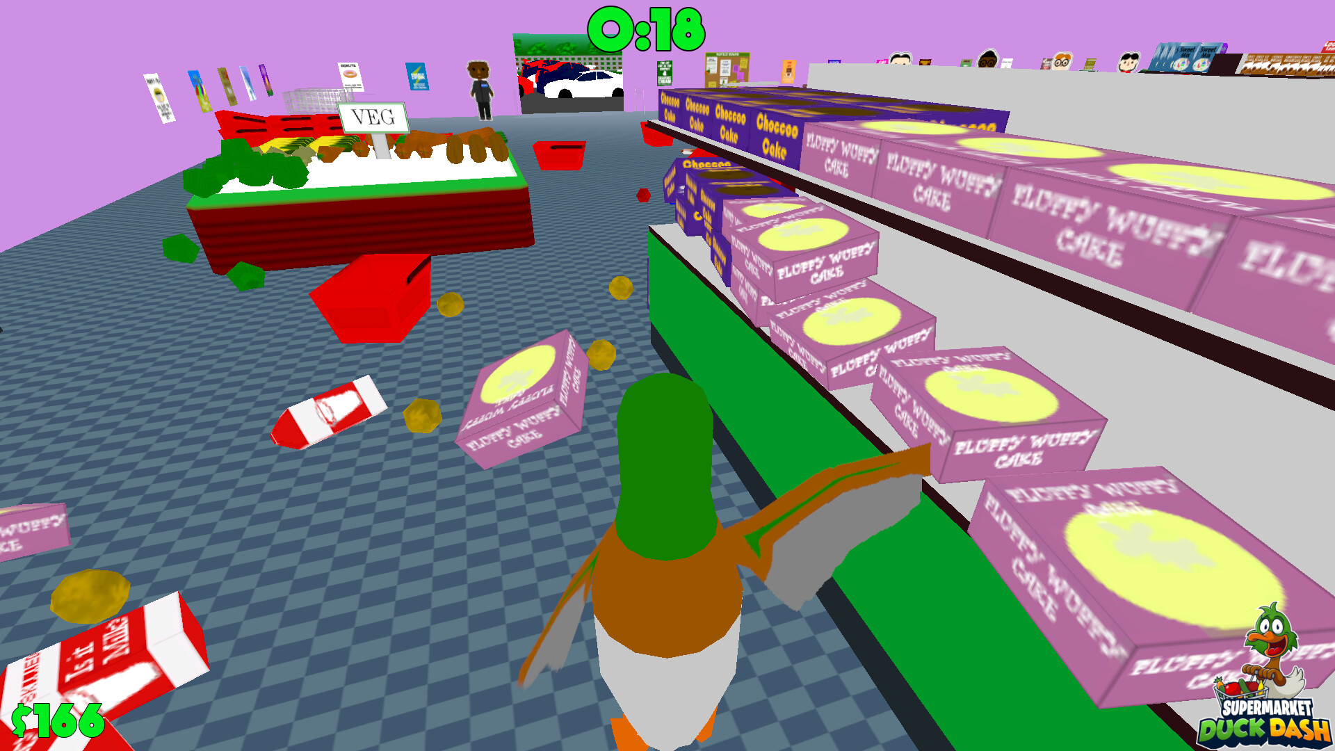 Supermarket Duck Dash screenshot 6
