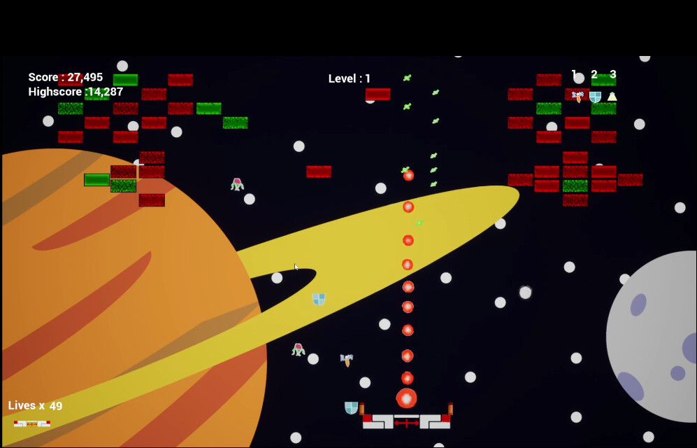 Galaxy Bricks screenshot 2