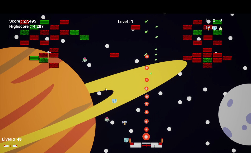 Galaxy Bricks screenshot 1